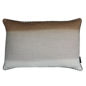 Housse de coussin Aurore Ivoire Camel