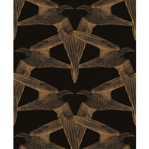 Papier peint panoramique Black Birds 