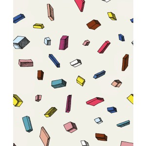 Papier peint panoramique Carlton - Bien Fait-Ivoire