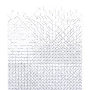 Papier peint panoramique Modular - Bien Fait-Bleu