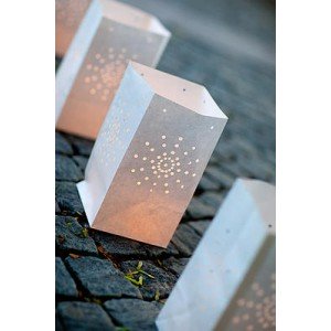 Photophore XL SNOWFLAKE - Tindra - set de 6 
