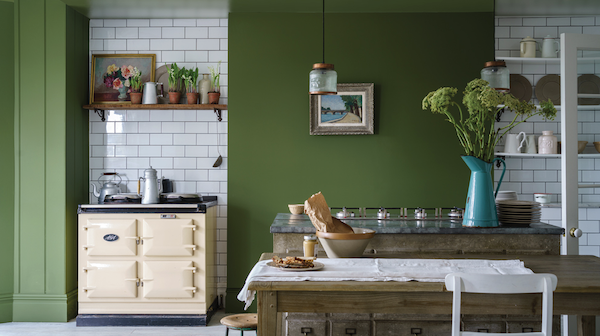Bancha n°298 le nouveau vert profond Farrow&Ball