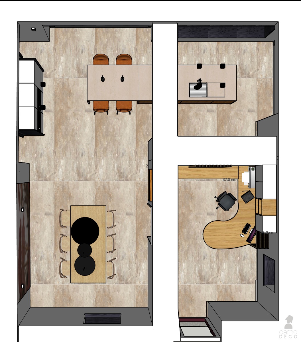 Implantation Top cuisine 