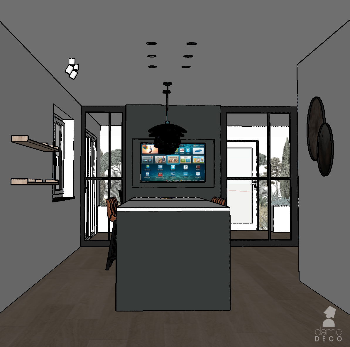 Implantation Top cuisine