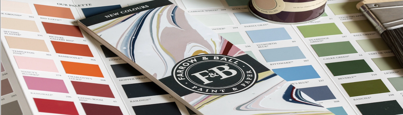 Nuancier de couleurs et peintures Farrow & Ball