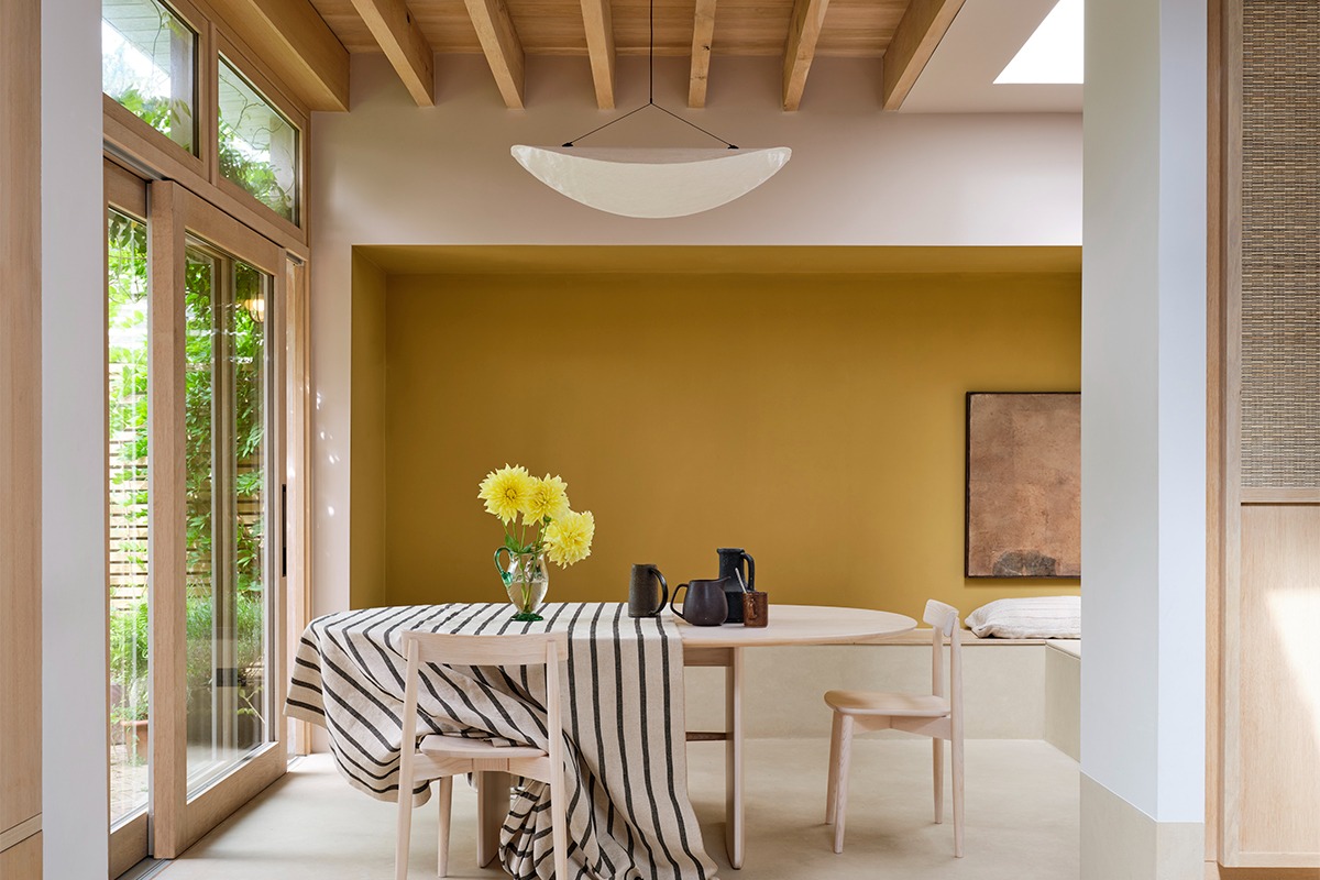 Intérieur peint avec les couleurs Farrow&Ball